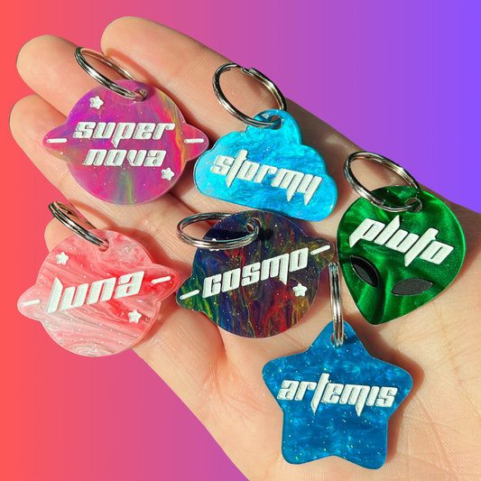 Space Pet Tag