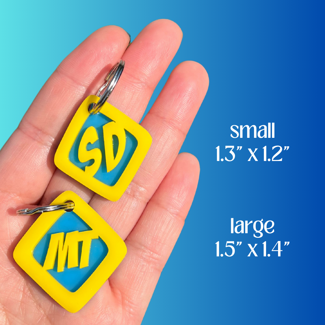 Cartoon Collar Pet Tag