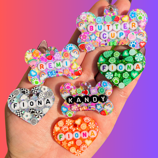 Personalized Resin Dog Tag