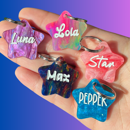 Star Pet Tag