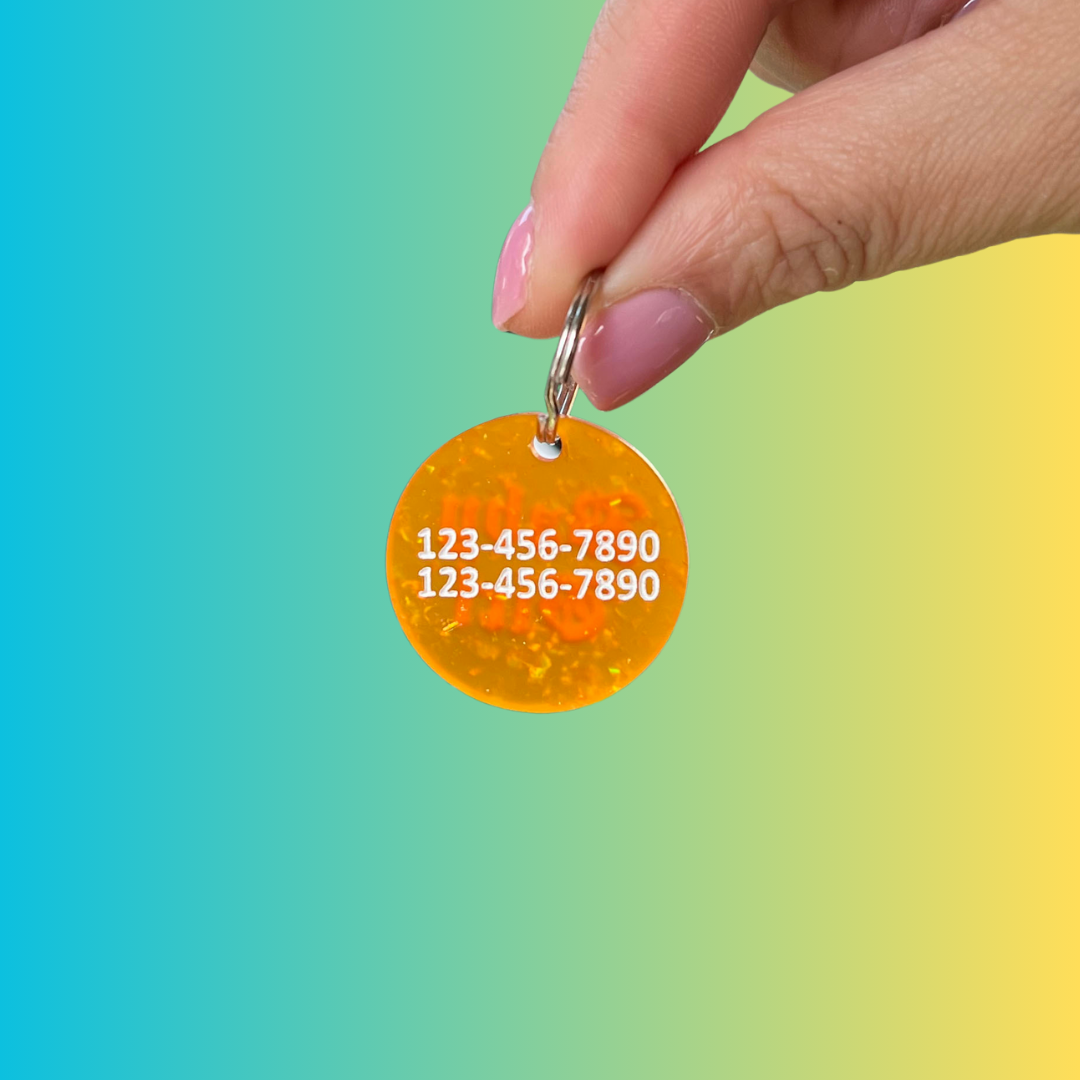 Sparkle Pet Tag