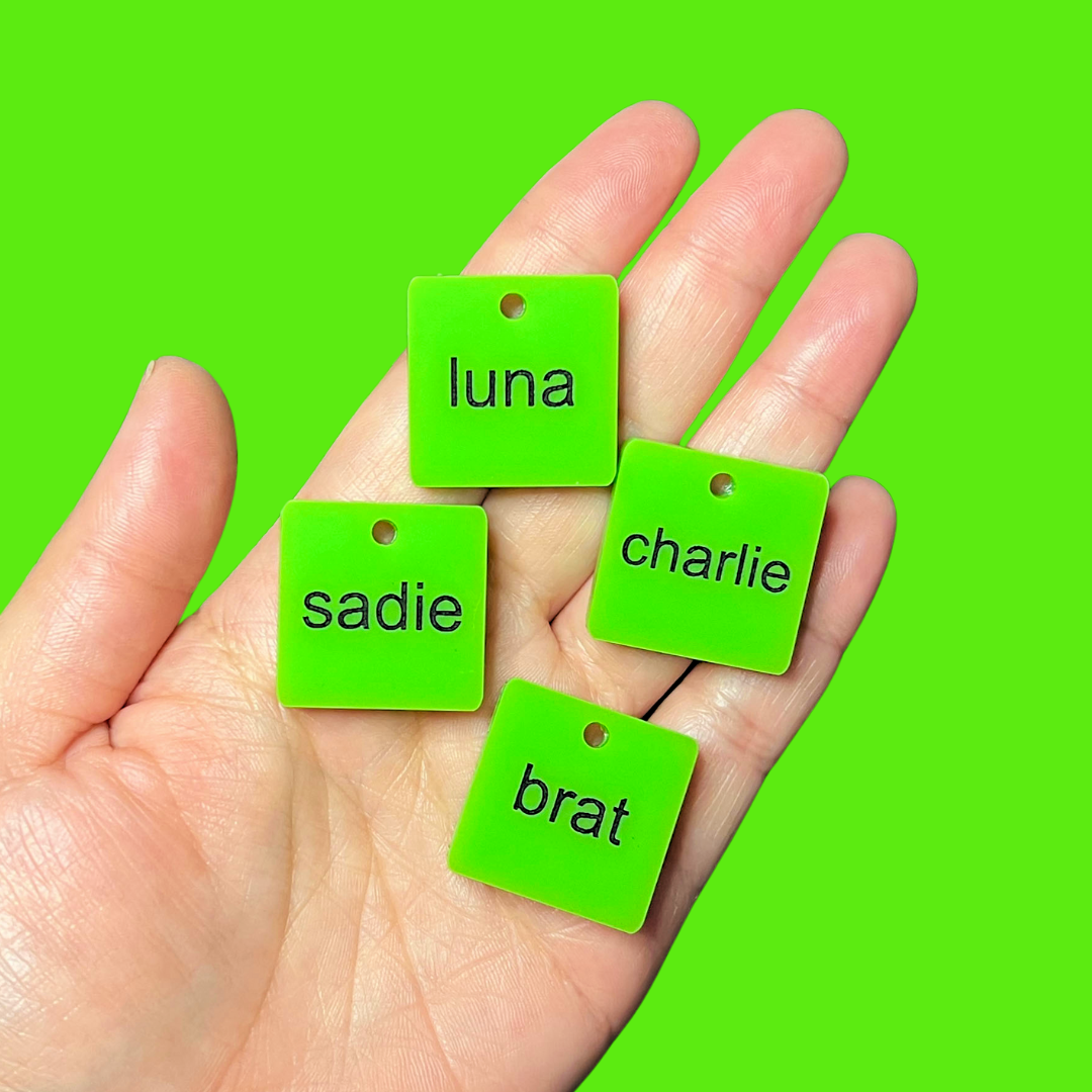 Brat Pet Tag